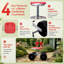 Rolling Garden Stool Seat with Wheels