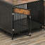 Caisse pour chien avec roulettes verrouillables Furniture Style-1289902650