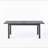Outdoor Expandable Acacia Wood Dining Table, Dark Grey-1190363317