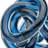 Blue 3" Abstract Art Glass Knot Handmade Decorative Decor Accent-1270005040-1332756509