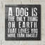 «Dog Love» par Erin Clark, art mural en verre acrylique-440951832