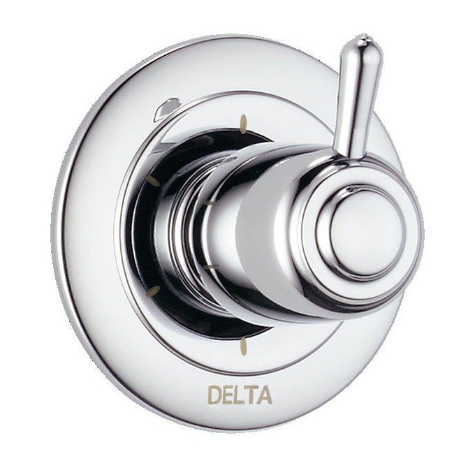 Diverter Faucet Trim with Lever Handles Delta