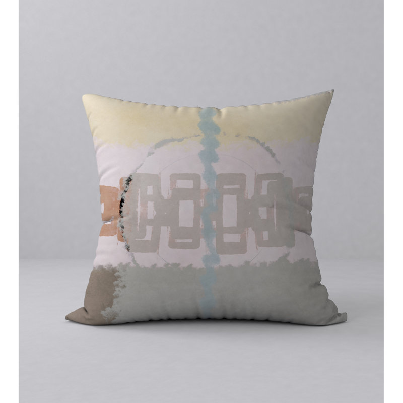 Housse de coussin et insert de coussin carré Merrillville, H 18 po x l 18 po
