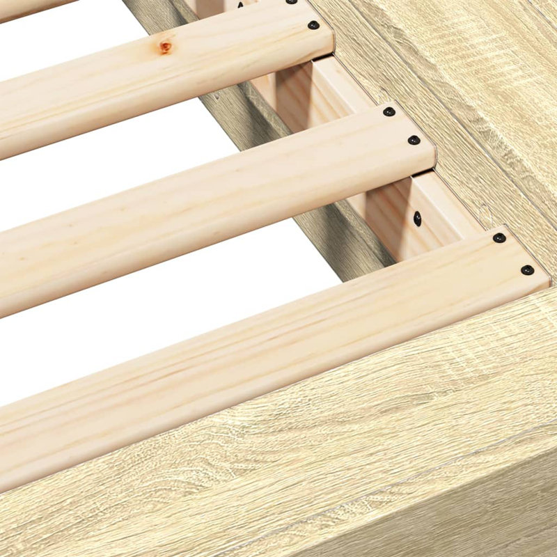Bormann Bed, Sonoma Oak, King (150 x 200 cm)