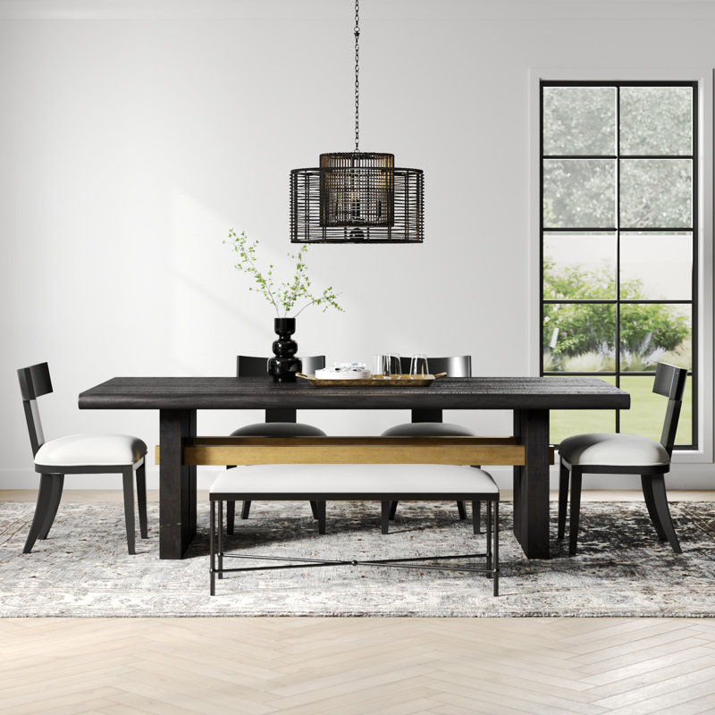 Acotas Pine Solid Wood Dining Table