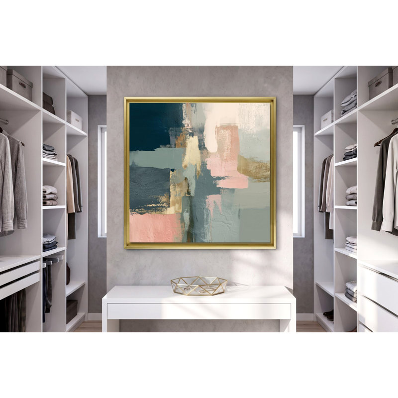 Guilded Ground, 40" H x 40" W