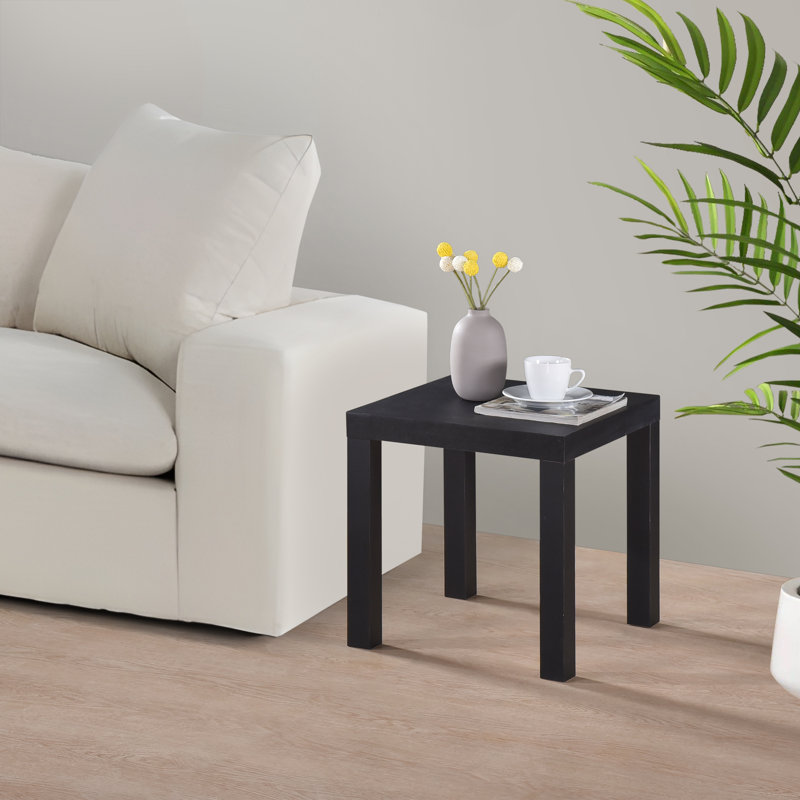 Table de bout moderne Parsons, Noir