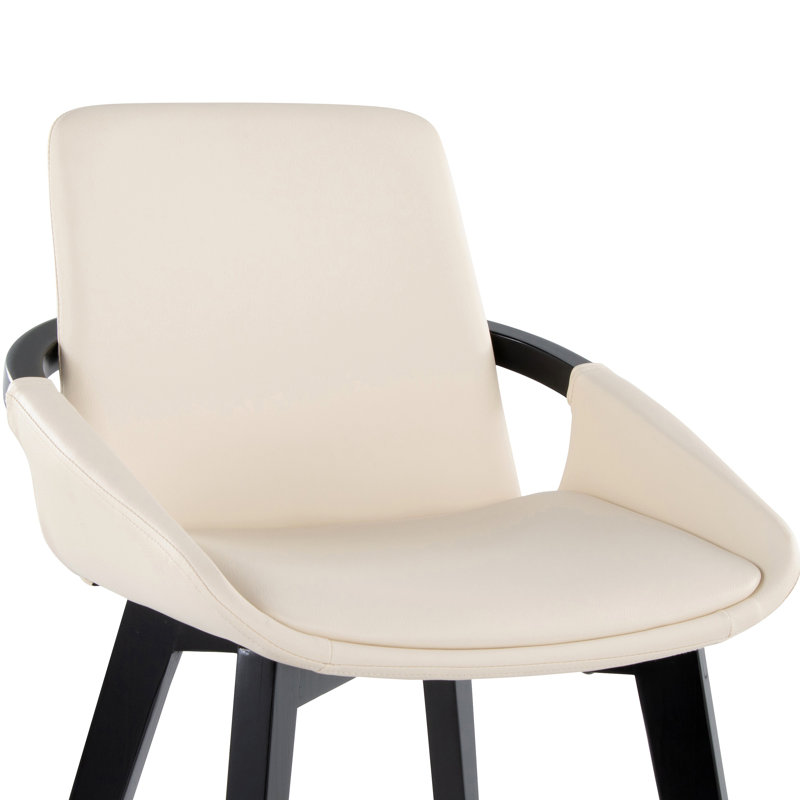 Chaise en similicuir de bambou