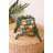  Ceramic Game Cube Bud Vase 5"H Multi-Color Glazed Decorative Vase