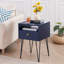 Table de chevet 1 tiroir en fer Adra-1162929787