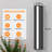 23'' H Dimmable LED Black Aluminum 3CCT(3000K/4000K/5000K) Adjustable Oudoor Wall Light-774641269