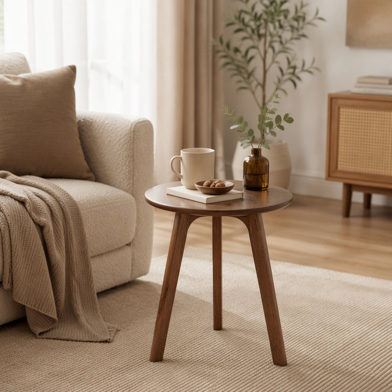 Petite table d'appoint, Noyer