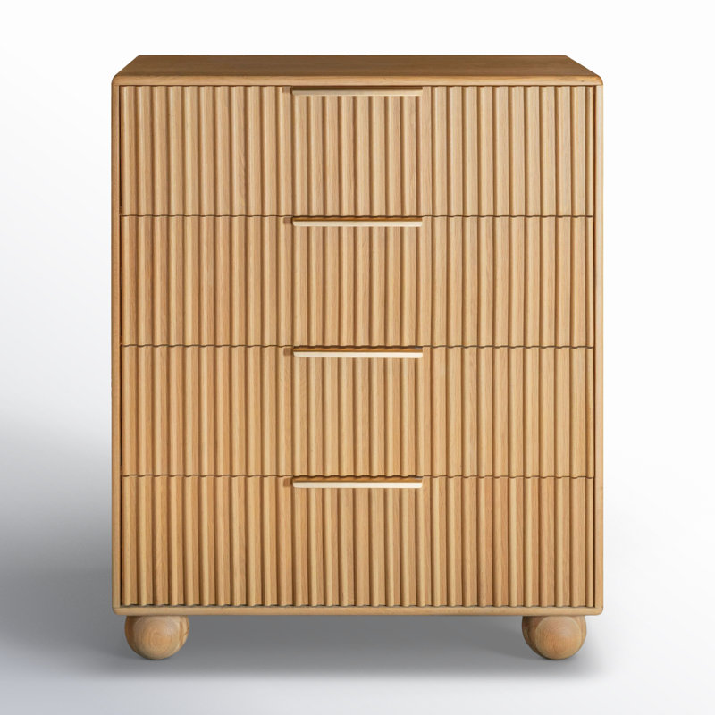 Camila 4 Drawer Wood Chest