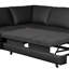 Damar Leather Corner Sofa with Sleeping Function and Storage-1334077876-1334077874