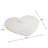  Eterna 12" Heart Shaped Marble Cheese Board