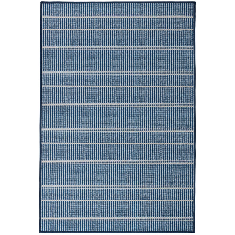 Tapis lavable Samson, Navy, Rectangulaire 2 pi x 3 pi