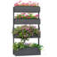 Pot à fleurs surélevé en bois-2056960158