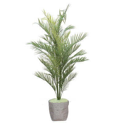 Panama 54'' Faux Palm Tree Tree in Fiberstone Vase
