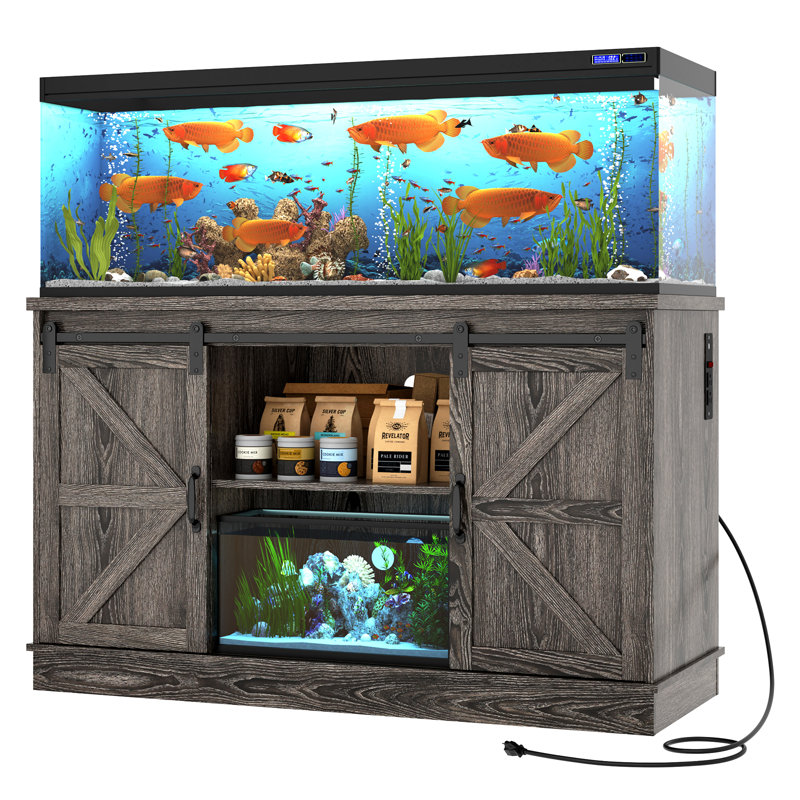 Tucker Murphy Pet 55-75 Gallon Aquarium Stand,Fish Tank Stand With