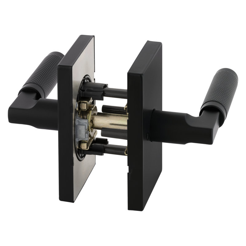Prava Bed/Bath Lever, Matte Black