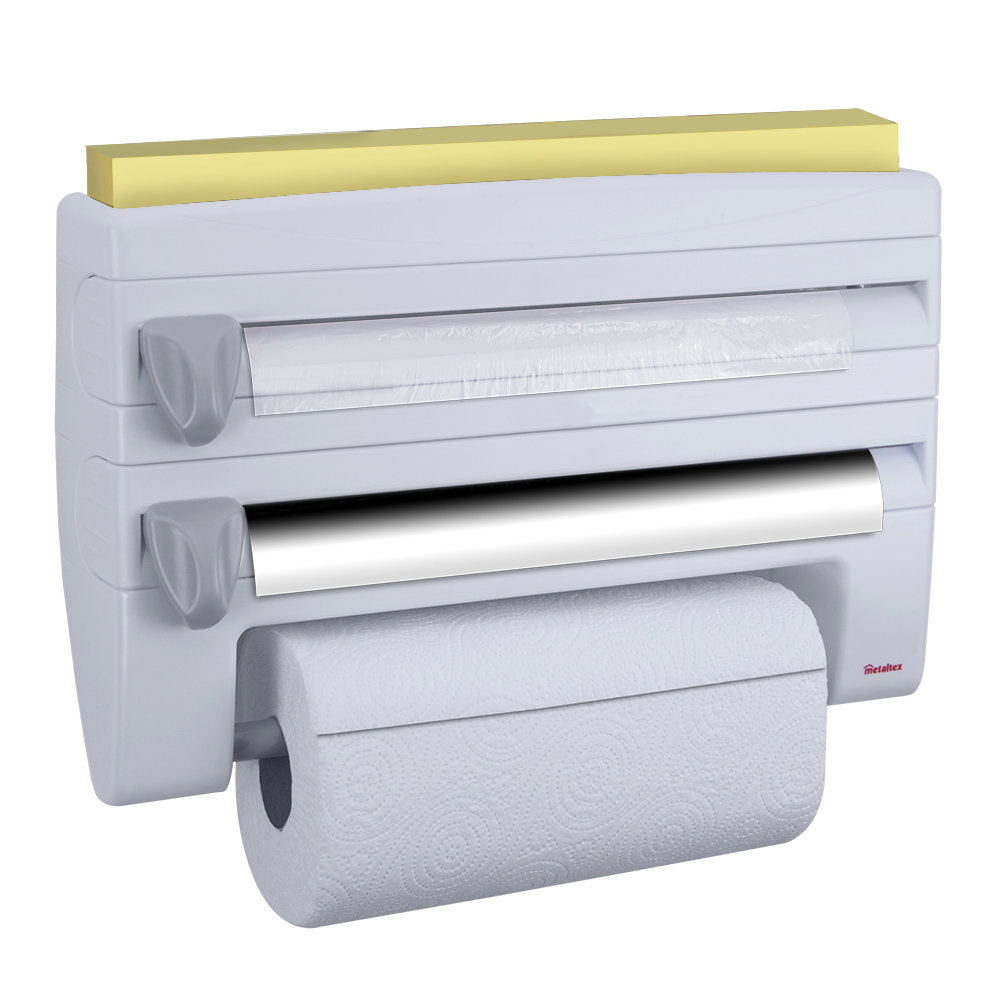 Metaltex 4-in-1 Roll'n Roll Kitchen Roll Holder & Reviews