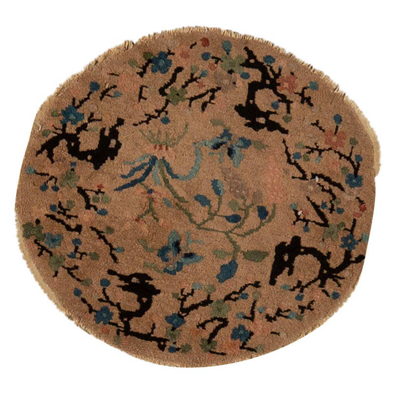 Wool Floral Area Rug