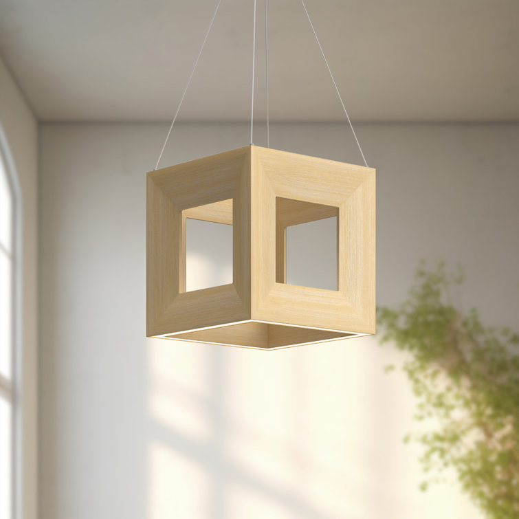 Morina 1 - Light LED Square/Rectangle Pendant