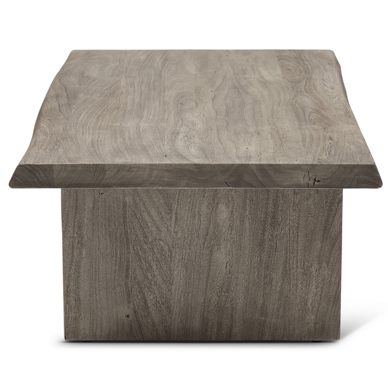 Brooks Coffee Table, Sandblasted Gray