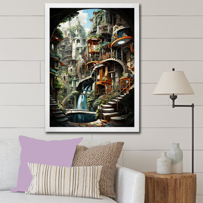 " Animation Futurist City "