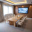 Modern Rectangular Solid Wood Conference Table-1155350988