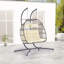 Chaise suspendue en rotin pour 2 personnes