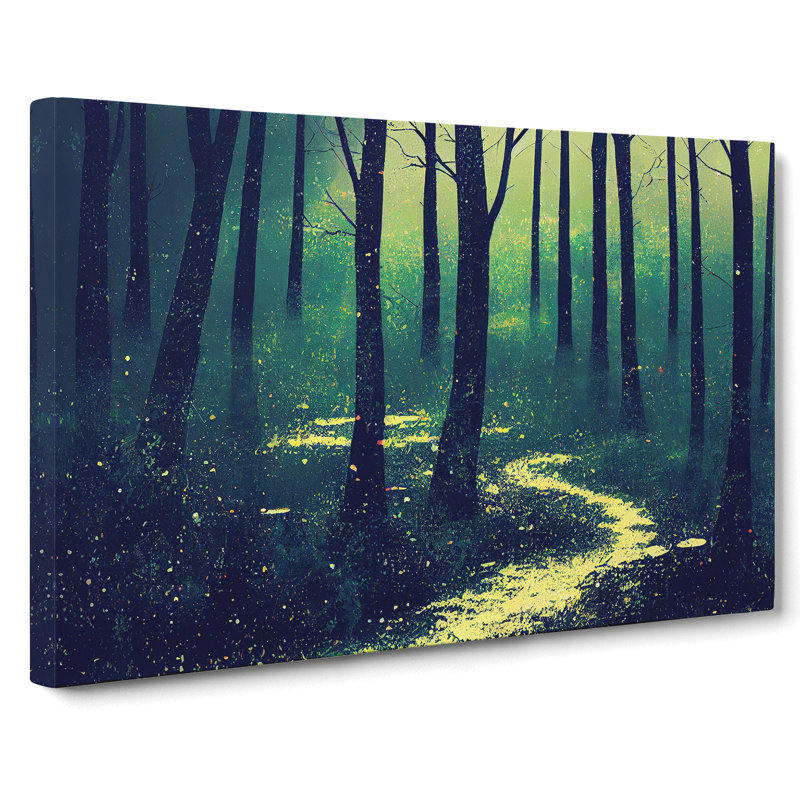 A Painted Forest - Wrapped Canvas, 35cm H x 50cm W x 3cm D