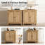 Armoire en bois massif Fausta Transitional-1578651580