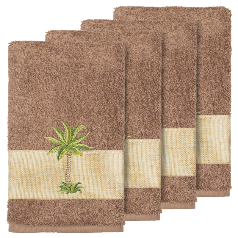 Colton Turkish Cotton Hand Towel, Latte