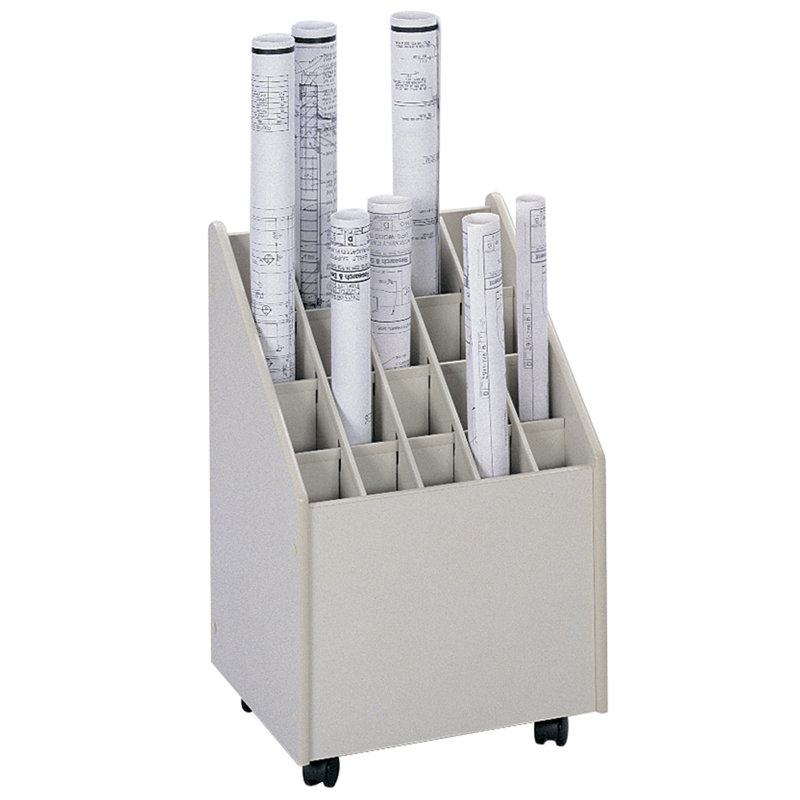 Mobile Roll Files Filing Cart