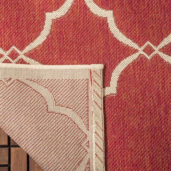 Bascom Geometric Hand Woven Indoor / Outdoor Area Rug