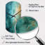 Horloge murale Teal Oasis III - Paysages-105566187