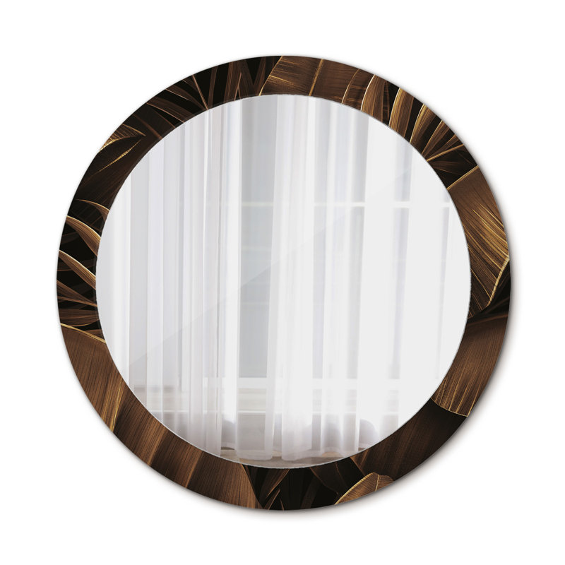 Huldar Glass Flat Wall Mirror