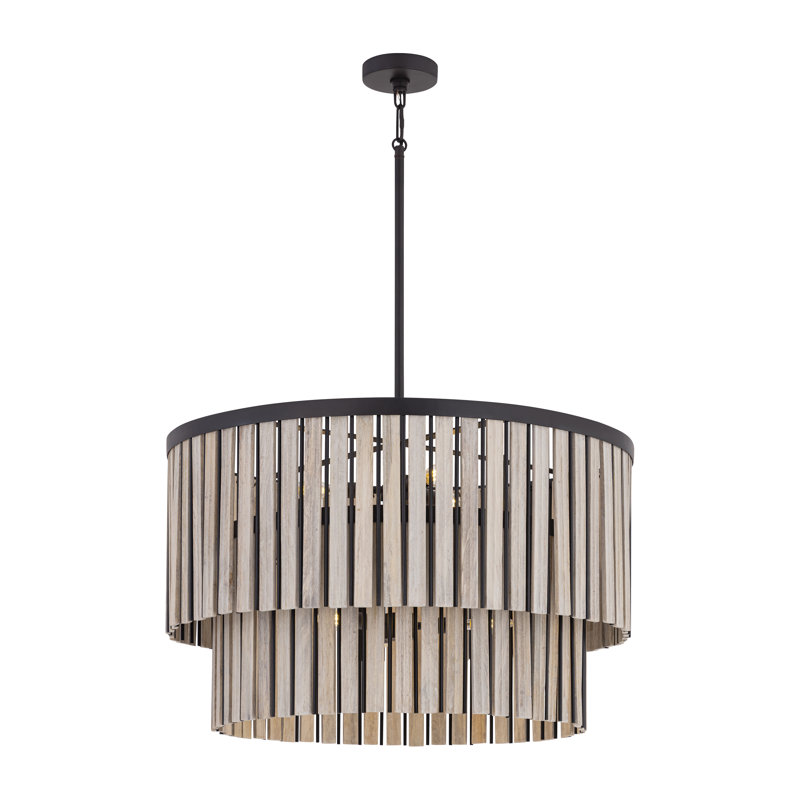 Luminaire suspendu 6 lumières 30,25 po Esbelta