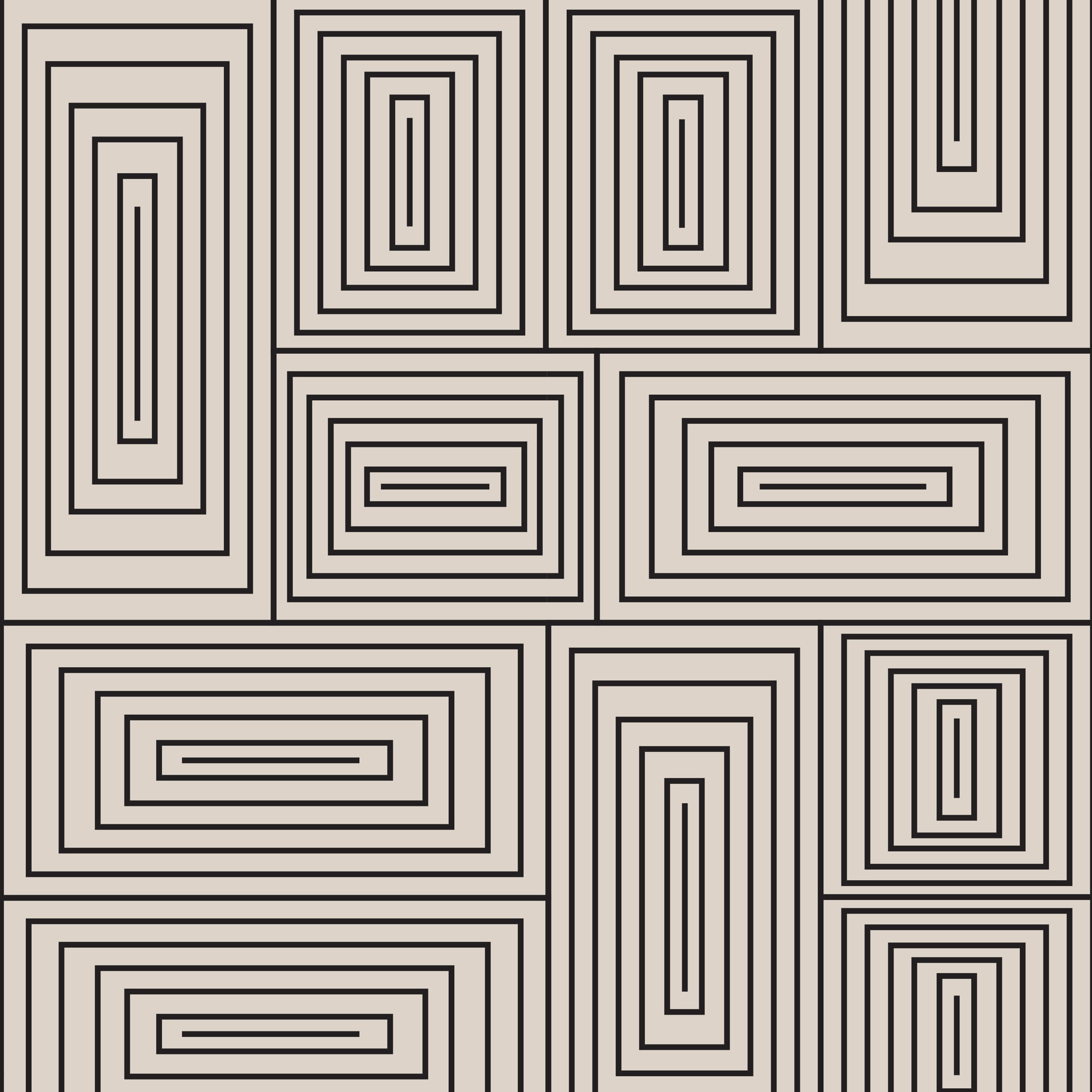 Nia Geometric Peel & Stick Wallpaper, Self-adhesive, Taupe