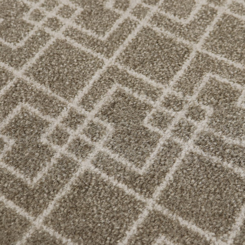 Non-Slip Geometric Indoor Doormat, Rectangle 57cm W x 150cm L