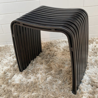 Bamboo Spa Stool 18" Tall