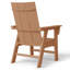 Ensemble de 2 chaises Adirondack Modern Curveback-789700263