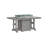 Berlin Gardens Garden Classic 72″ Fire Pit Counter Height Dining Table-120370730-120370761