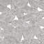 Décoration murale en métal texturé plume texturée - gris, 20 po, 17,25 po, 14,25 po, utilisation intérieure seulement, fixation par anneau 3, utilisation,