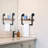 Rustic Farmhouse Wall-Mounted Shelf With Towel Bar For Bathroom Organization And Industrial Style Decor