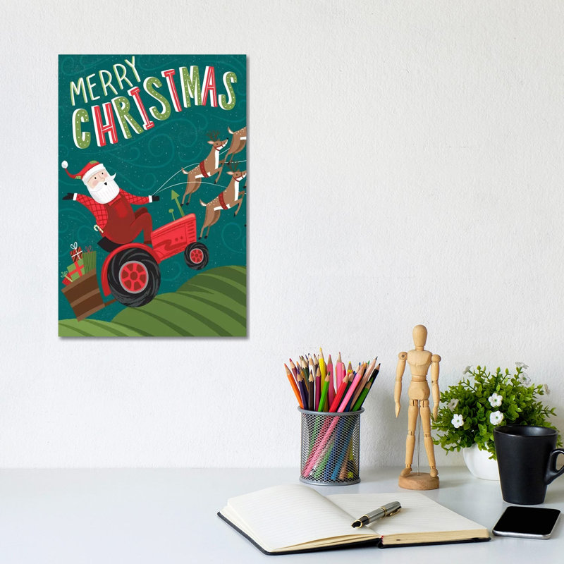 Festive Farmers Market II by Arrolynn Weiderhold - Wrapped Canvas Print