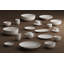 Bol à tremper Villeroy & Boch Afina, porcelaine de qualité supérieure, va au lave-vaisselle et au micro-ondes, 3,25 po x 3,25 po x 2,25 po, empilable, blanc