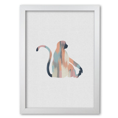 Pastel Monkey - Print