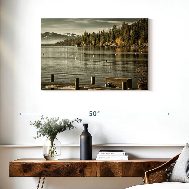 Alvord Carnelian Bay Trees, 24" H x 36" W